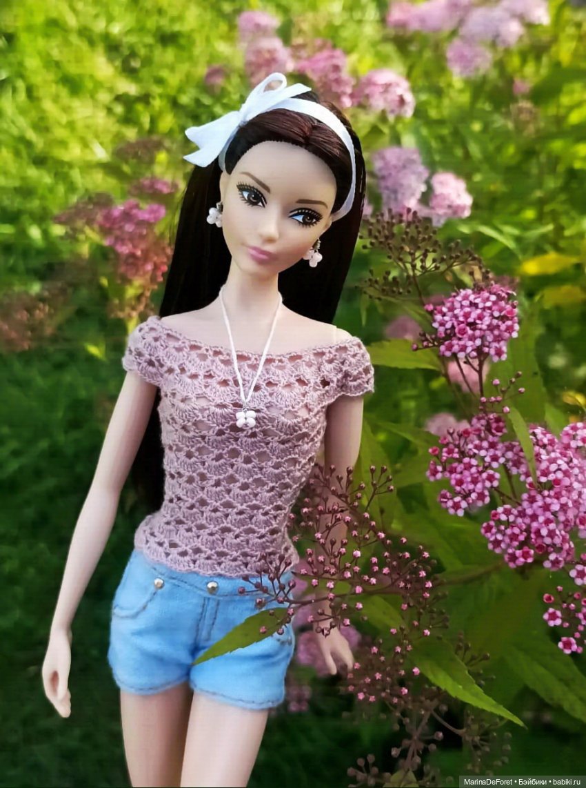 Вязаная одежда для кукол - часть тринадцатая - лето