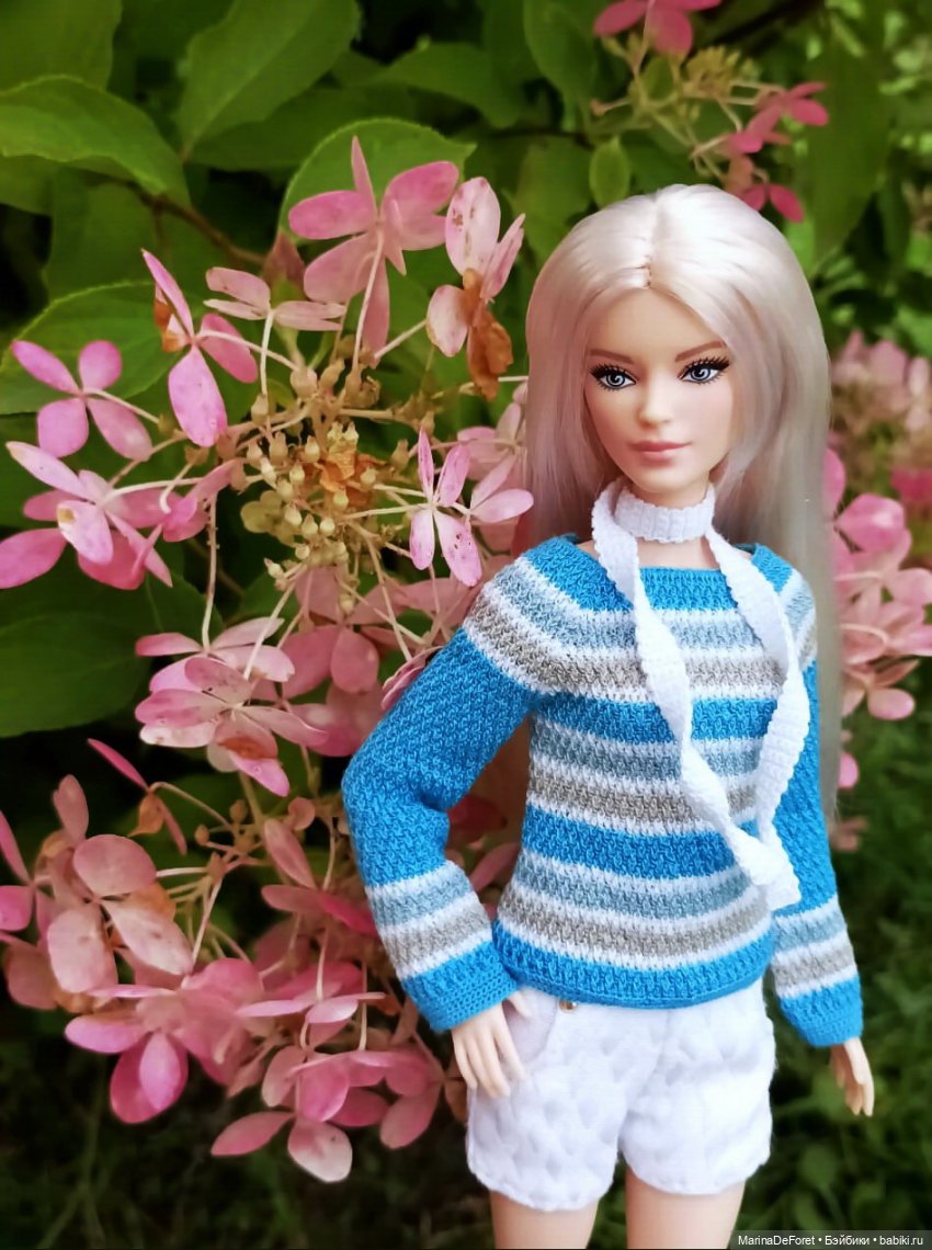 Вязаная одежда для кукол - часть тринадцатая - лето (фото 9)