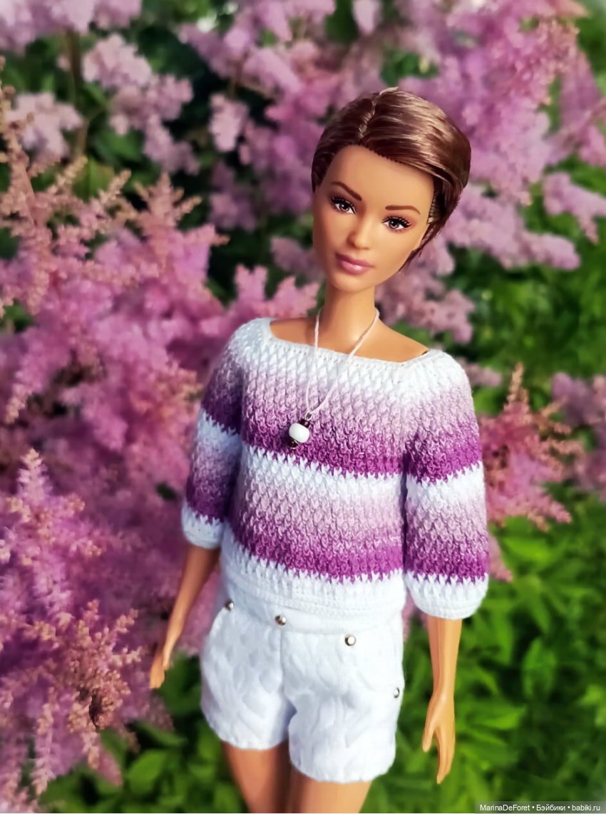 Вязаная одежда для кукол - часть тринадцатая - лето