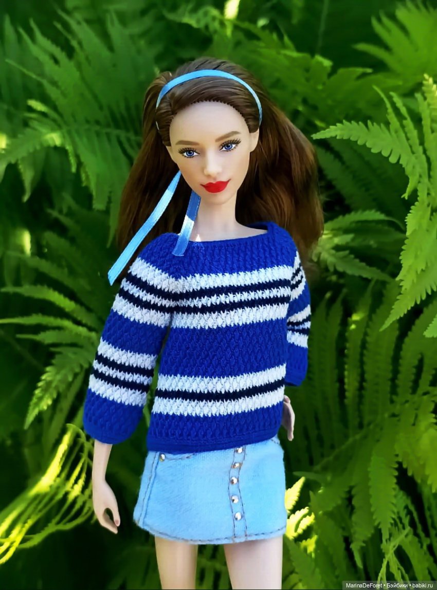 Вязаная одежда для кукол - часть тринадцатая - лето