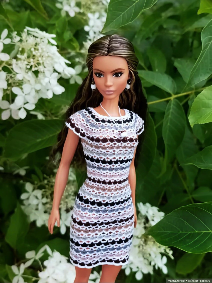 Вязаная одежда для кукол - часть тринадцатая - лето