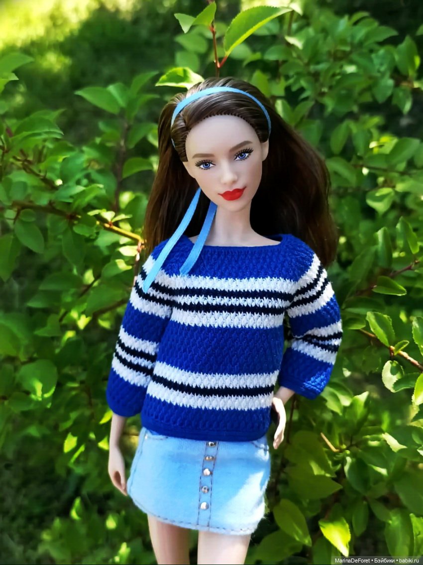 Вязаная одежда для кукол - часть тринадцатая - лето
