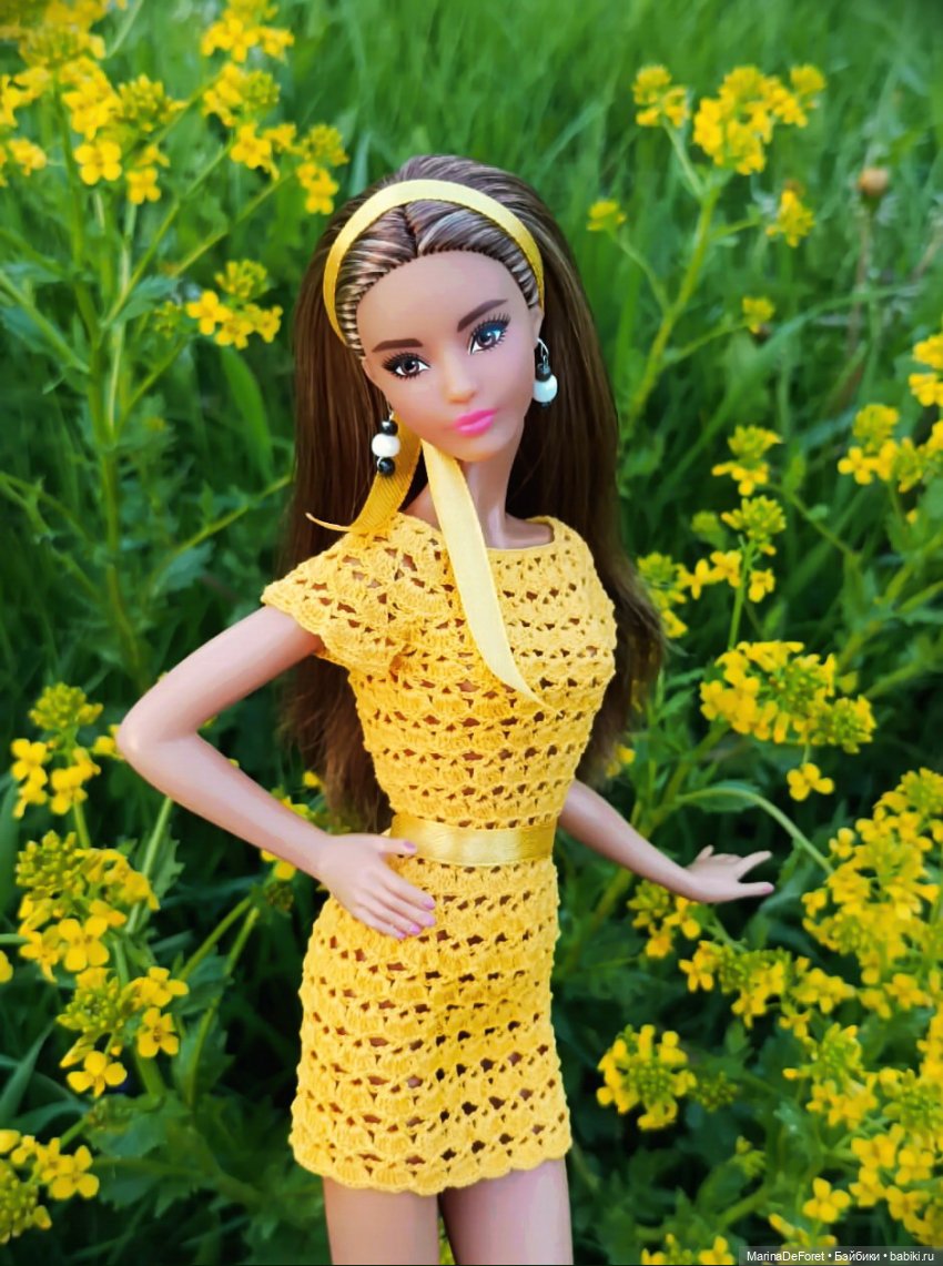 Вязаная одежда для кукол - часть тринадцатая - лето