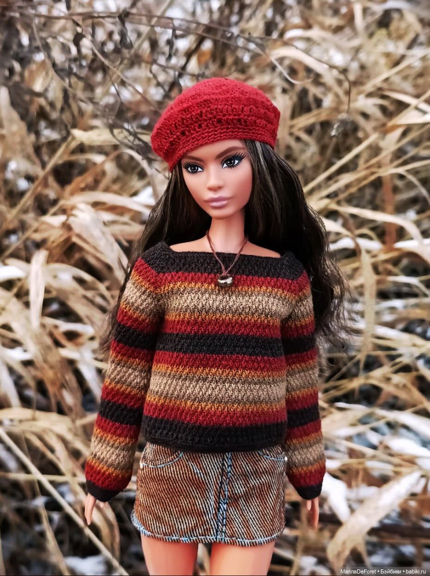 Вязаная одежда для кукол - часть четырнадцатая - конец ноября 2025 (фото 6)