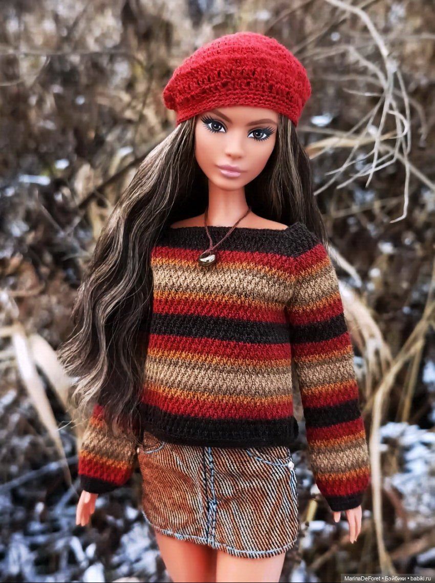 Вязаная одежда для кукол - часть четырнадцатая - конец ноября 2025 (фото 4)