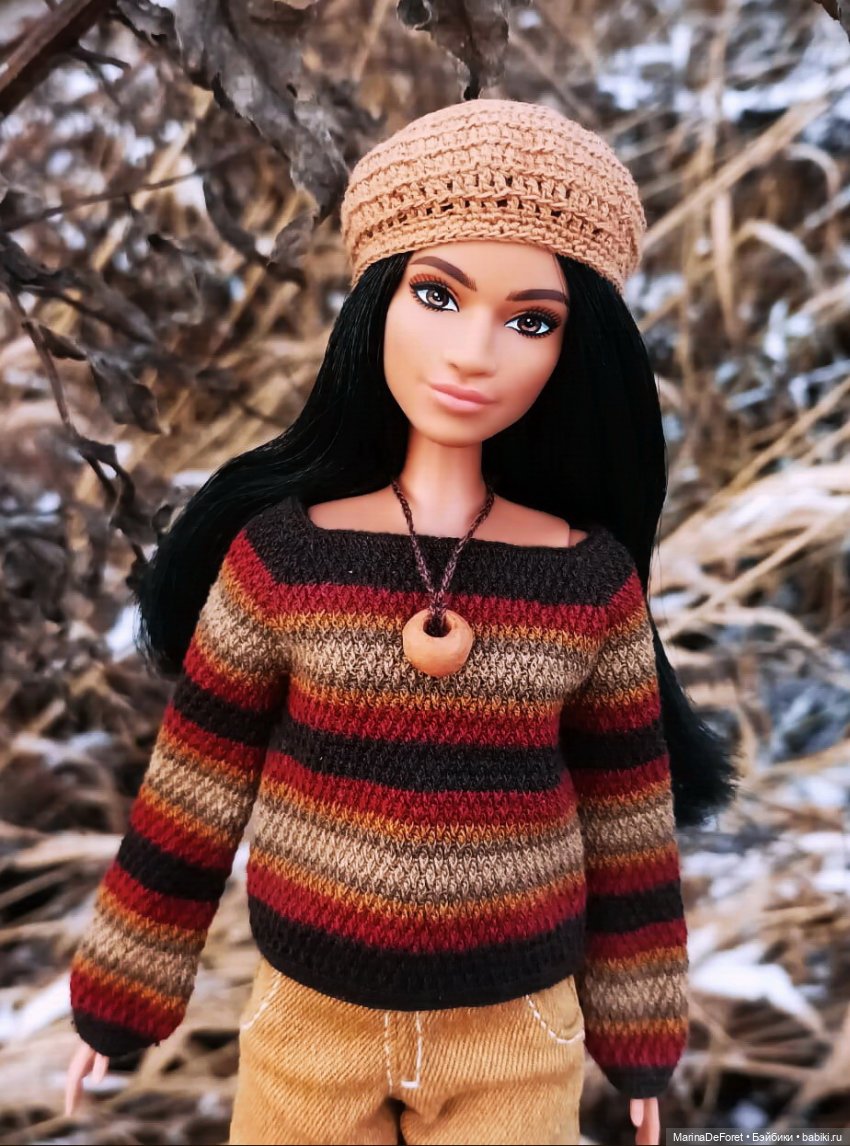 Вязаная одежда для кукол - часть четырнадцатая - конец ноября 2025 (фото 2)
