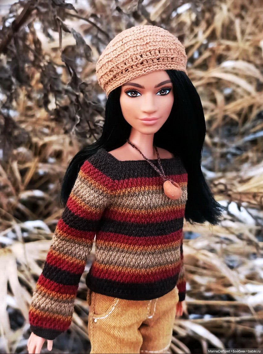 Вязаная одежда для кукол - часть четырнадцатая - конец ноября 2025 (фото 5)