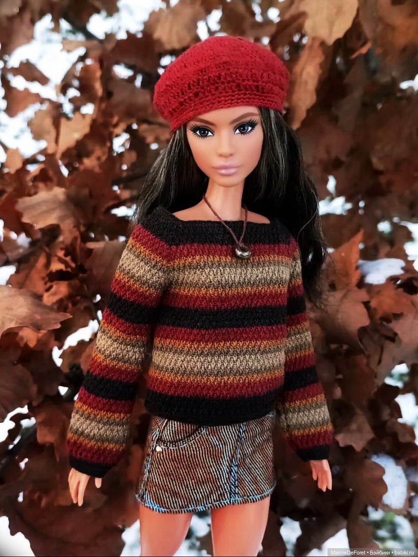 Вязаная одежда для кукол - часть четырнадцатая - конец ноября 2025 (фото 7)