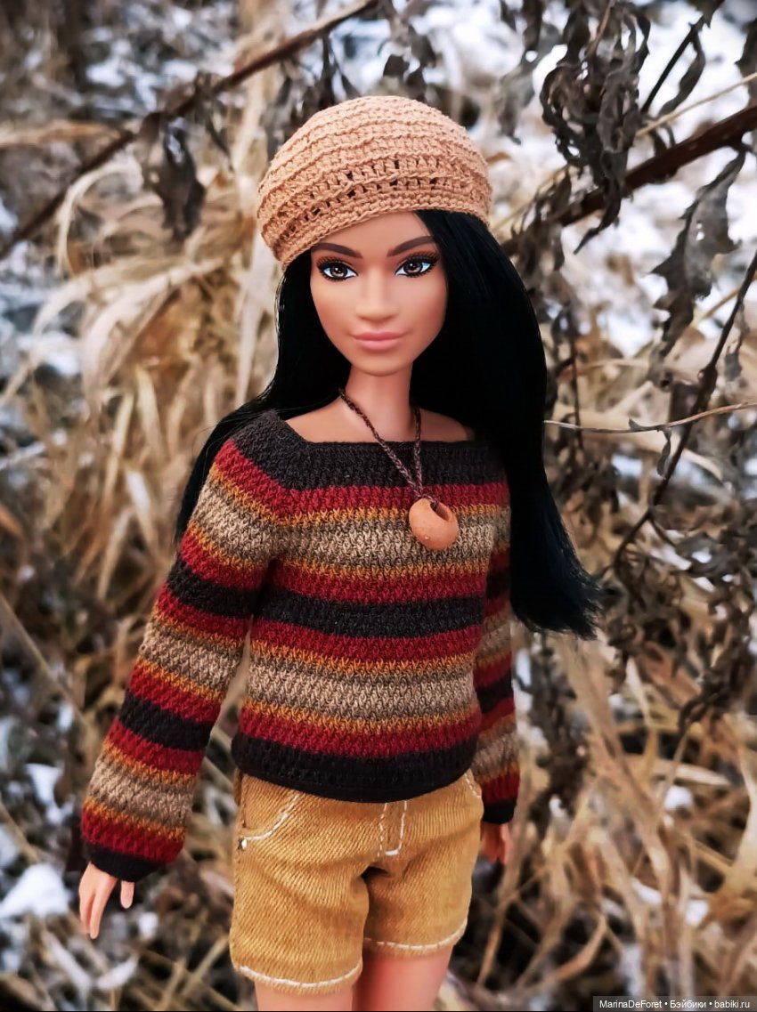 Вязаная одежда для кукол - часть четырнадцатая - конец ноября 2025 (фото 10)