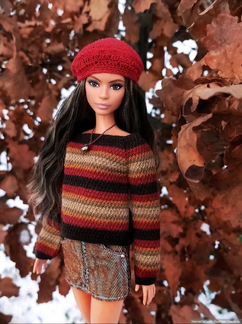 Вязаная одежда для кукол - часть четырнадцатая - конец ноября 2025 (фото 3)