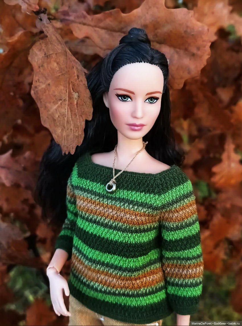 Вязаная одежда для кукол - часть четырнадцатая - конец ноября 2025