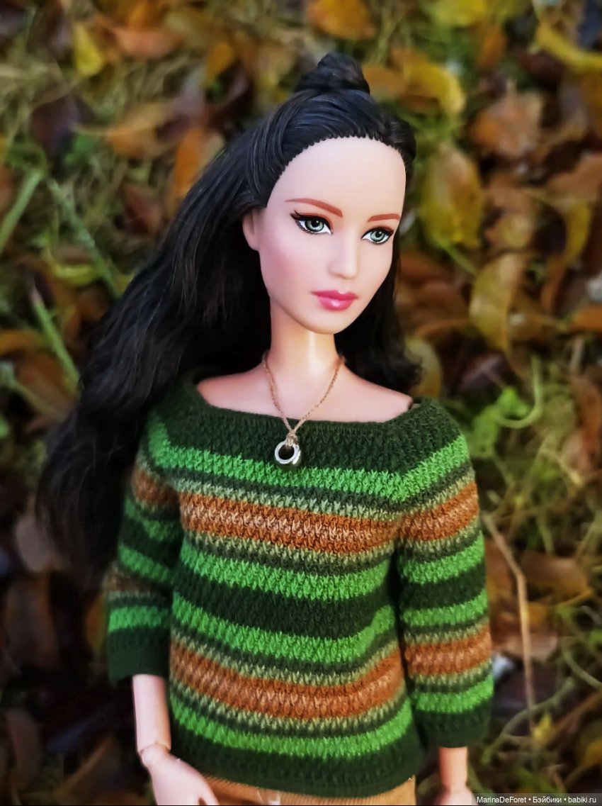 Вязаная одежда для кукол - часть четырнадцатая - конец ноября 2025