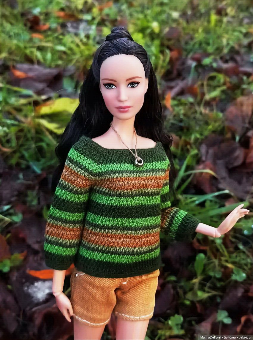 Вязаная одежда для кукол - часть четырнадцатая - конец ноября 2025