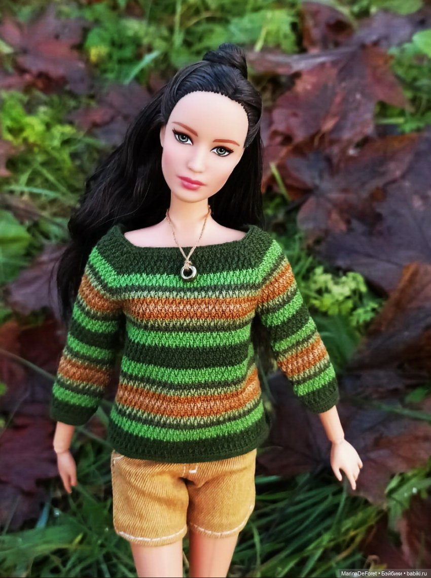 Вязаная одежда для кукол - часть четырнадцатая - конец ноября 2025