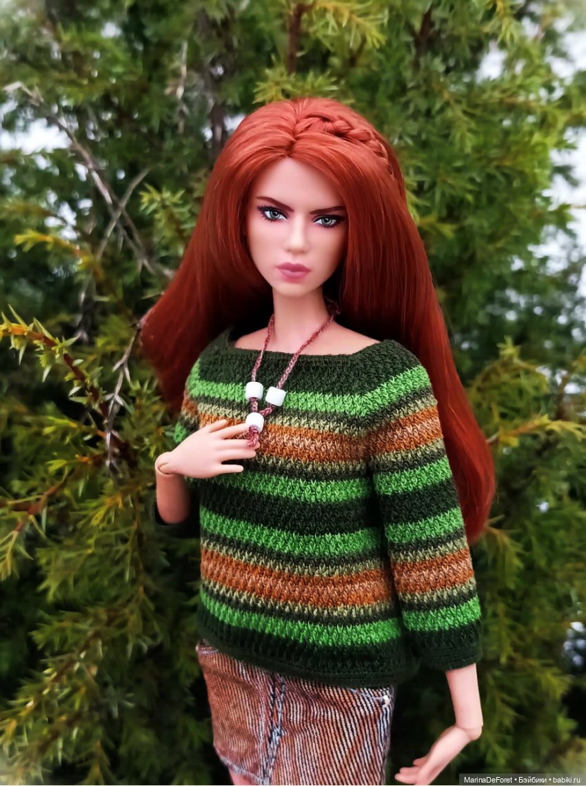 Вязаная одежда для кукол - часть четырнадцатая - конец ноября 2025