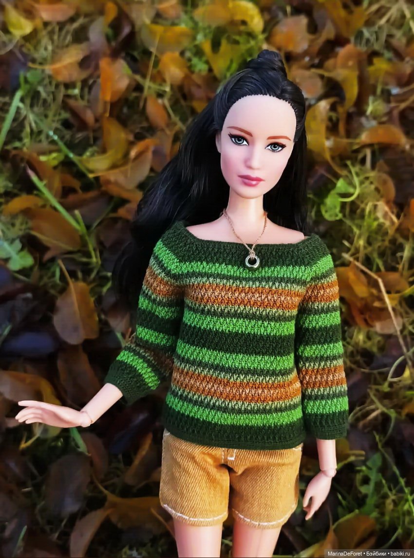 Вязаная одежда для кукол - часть четырнадцатая - конец ноября 2025