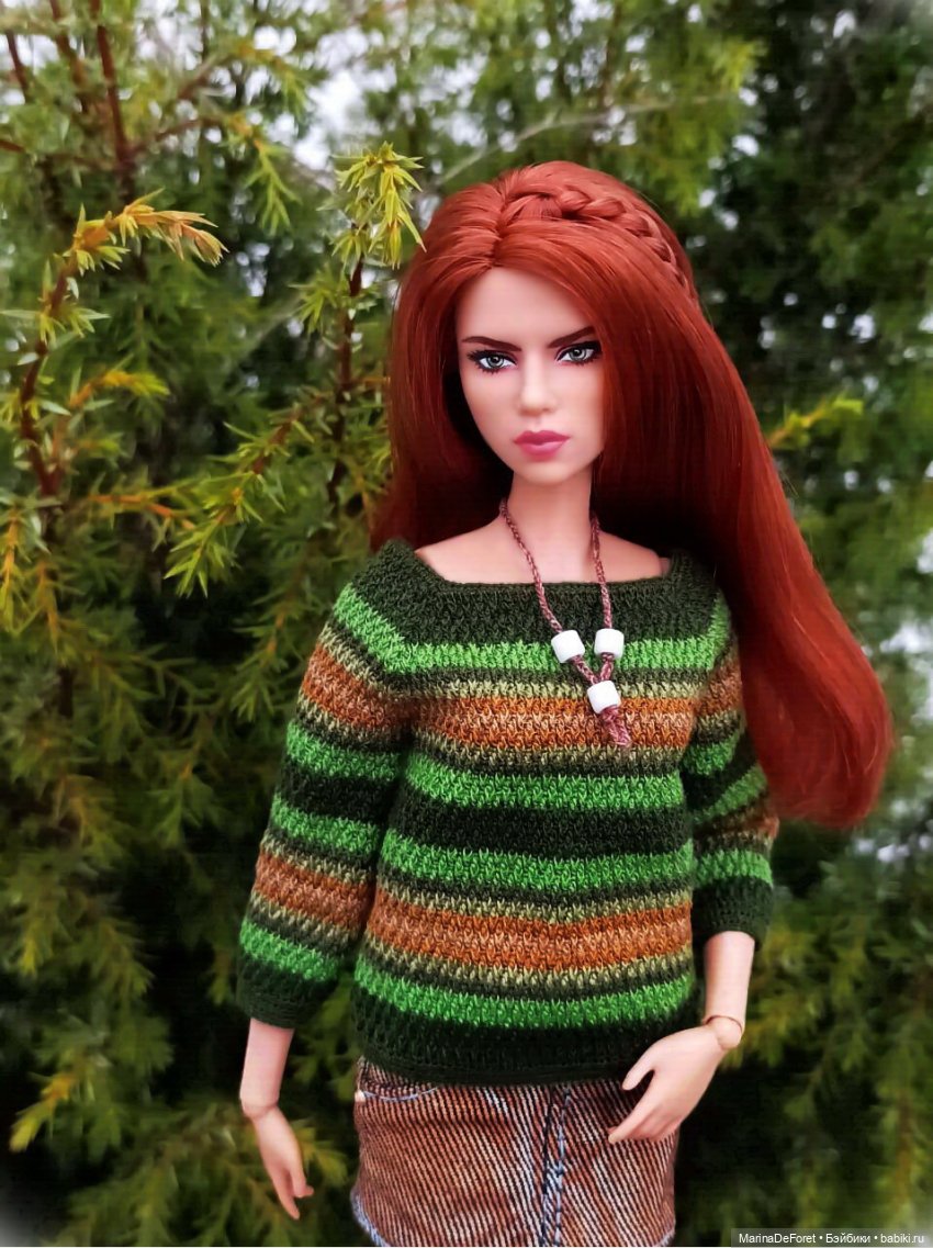 Вязаная одежда для кукол - часть четырнадцатая - конец ноября 2025