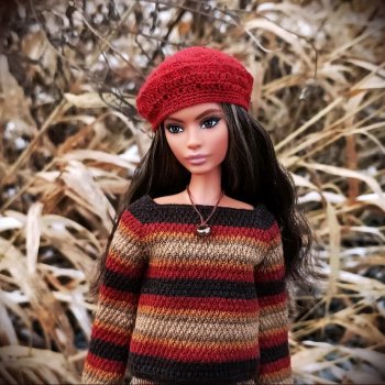 Вязаная одежда для кукол - часть четырнадцатая - конец ноября 2025