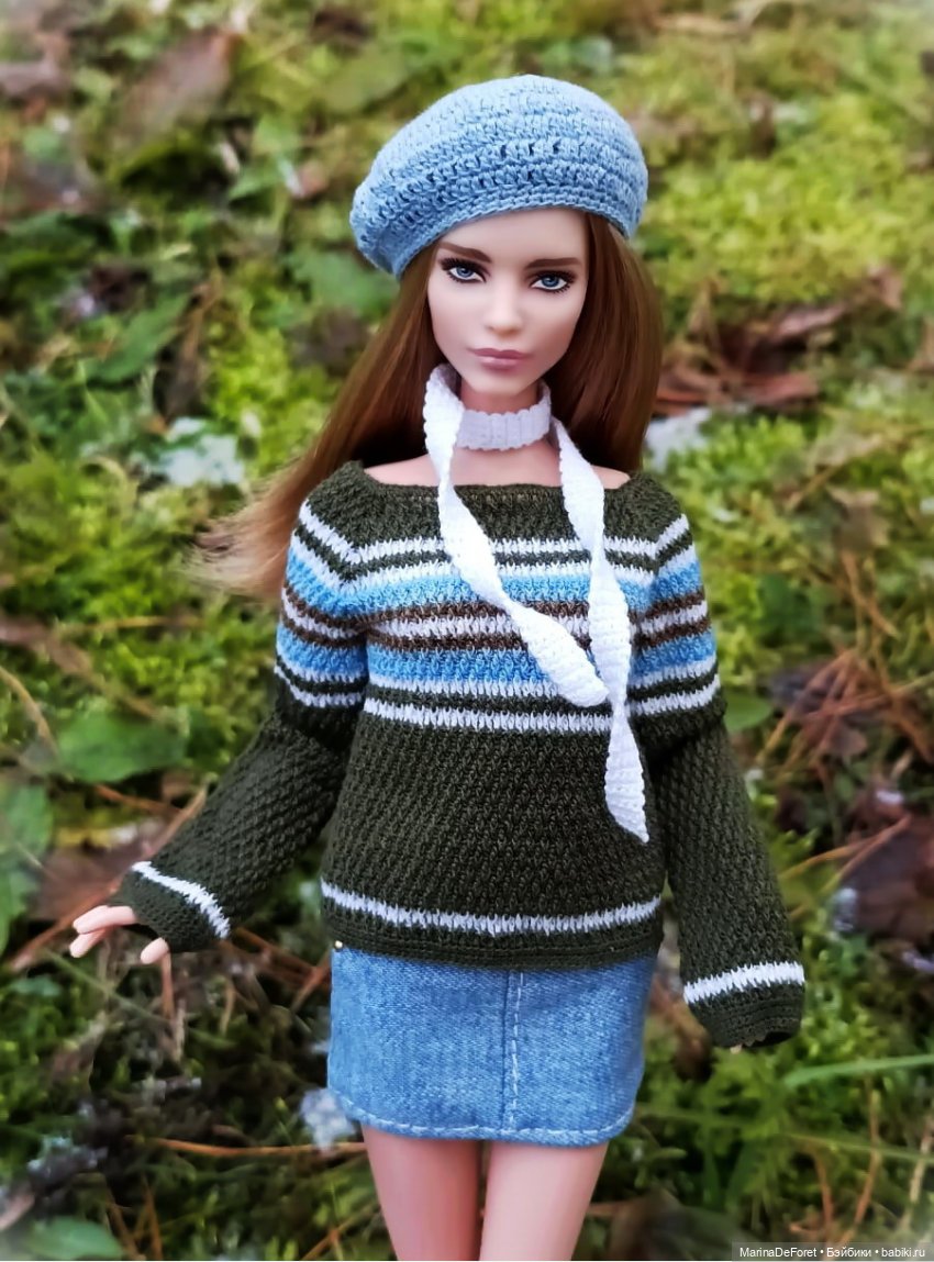 Вязаная одежда для кукол - часть четырнадцатая - конец ноября 2025