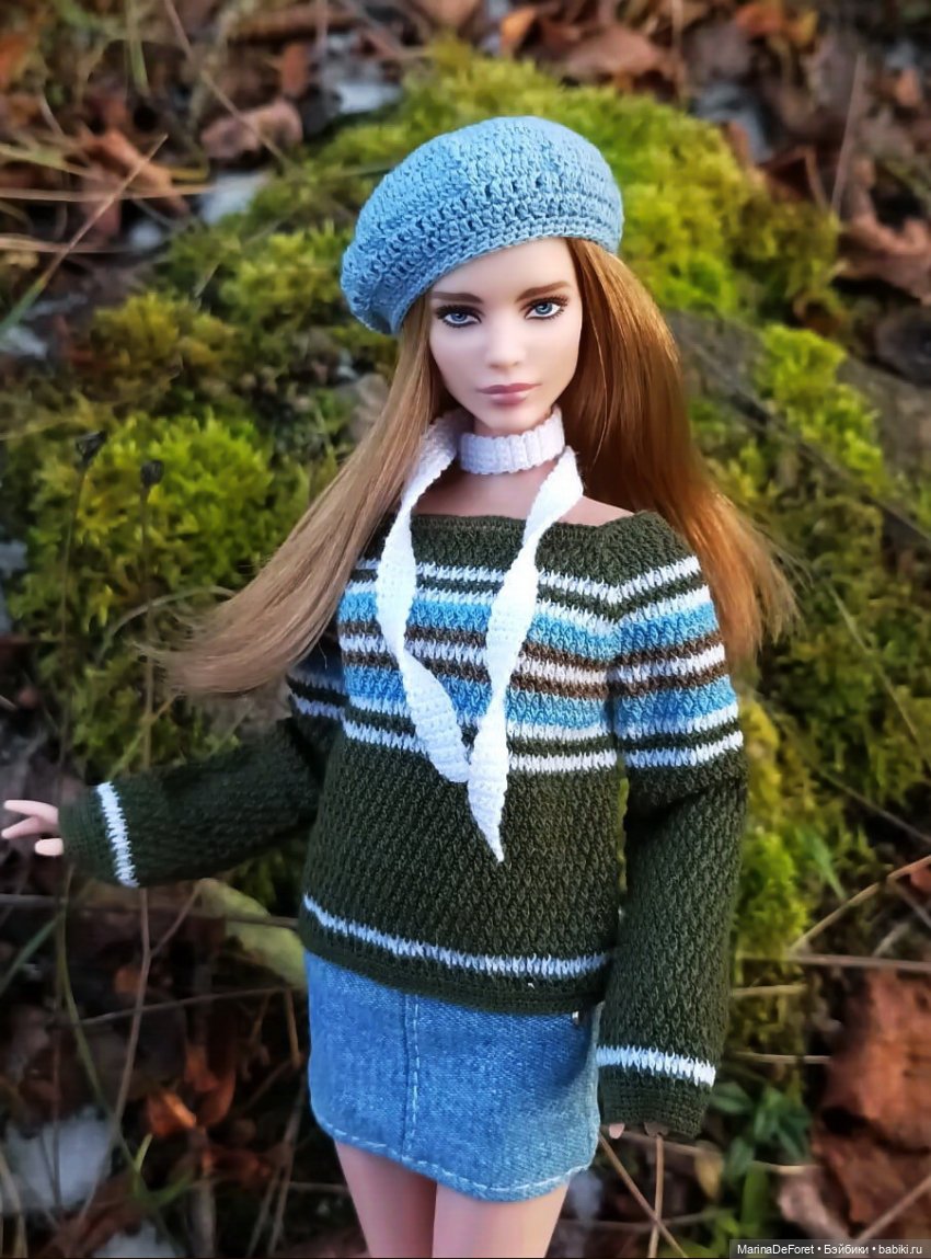 Вязаная одежда для кукол - часть четырнадцатая - конец ноября 2025