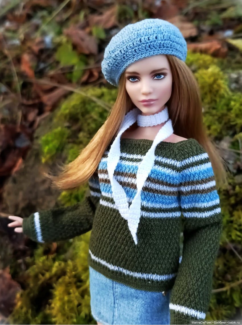 Вязаная одежда для кукол - часть четырнадцатая - конец ноября 2025