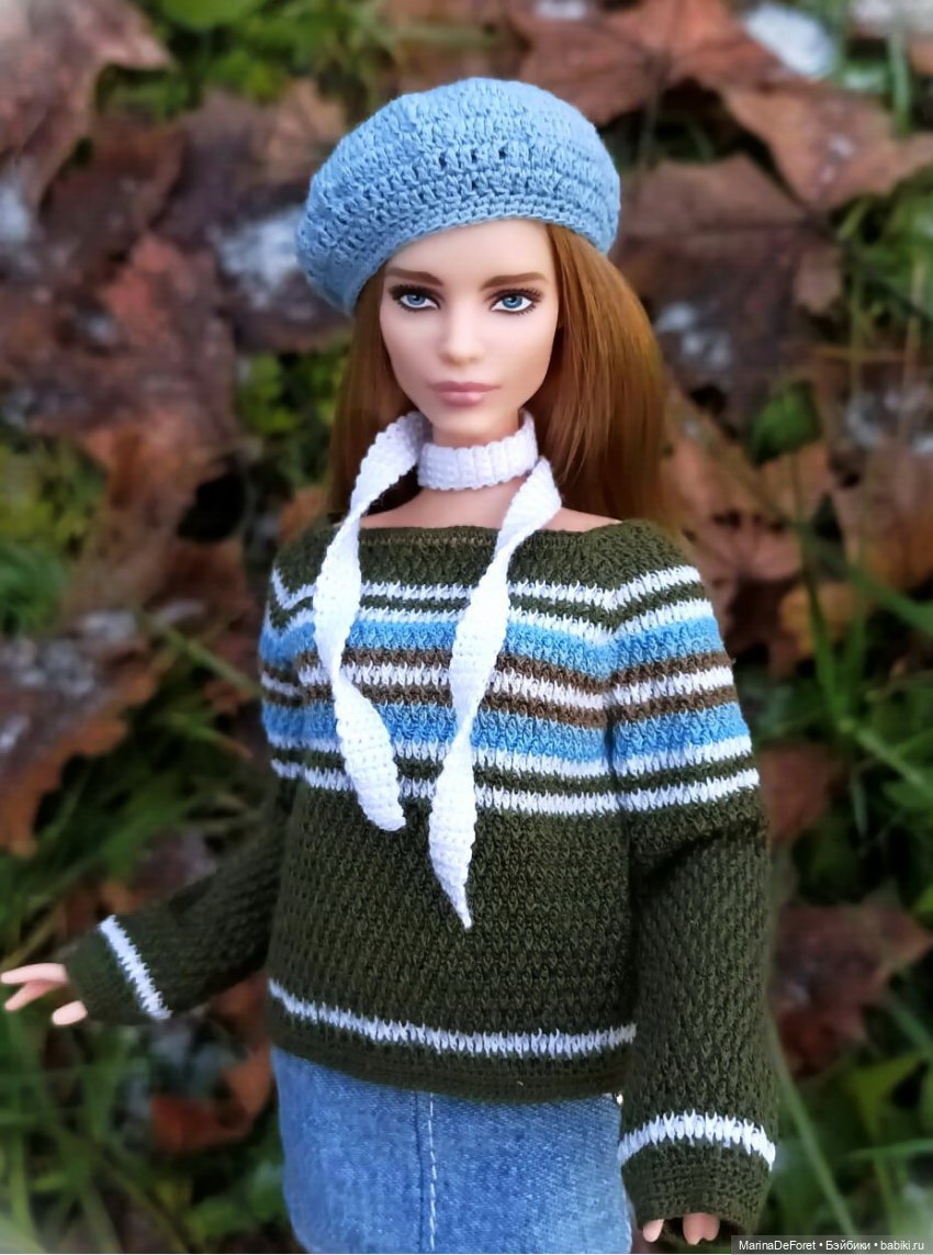 Вязаная одежда для кукол - часть четырнадцатая - конец ноября 2025