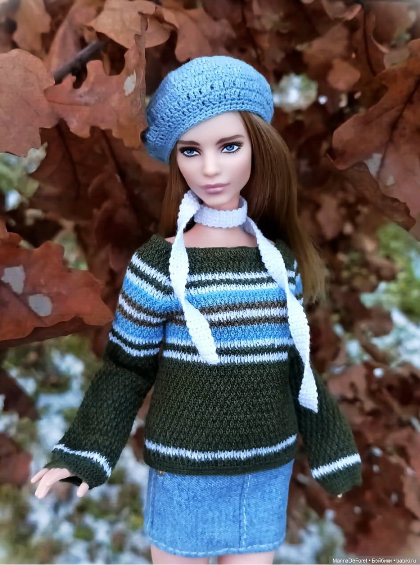 Вязаная одежда для кукол - часть четырнадцатая - конец ноября 2025
