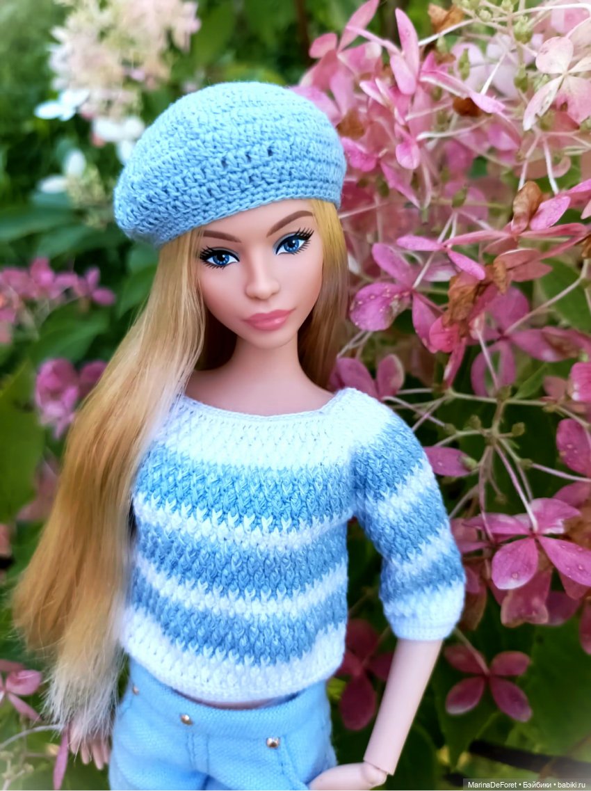 Вязаная одежда для кукол - часть пятнадцатая - лето
