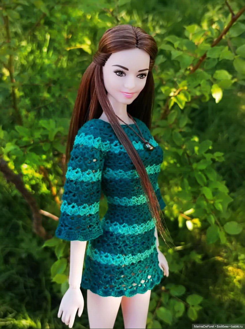 Вязаная одежда для кукол - часть пятнадцатая - лето