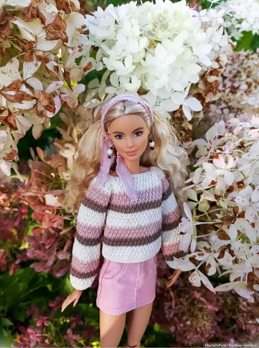 Вязаная одежда для кукол - часть пятнадцатая - лето (фото 8)