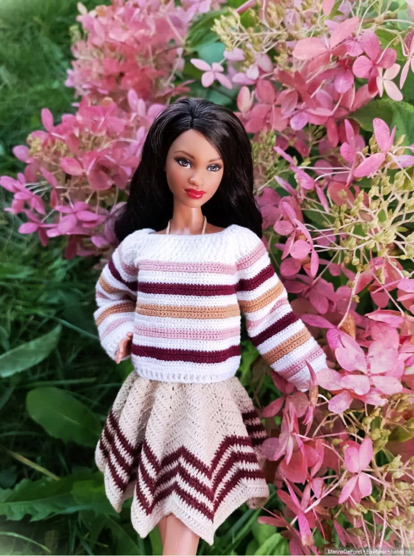 Вязаная одежда для кукол - часть пятнадцатая - лето