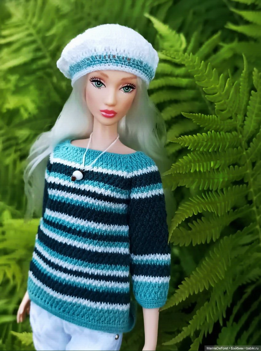 Вязаная одежда для кукол - часть пятнадцатая - лето (фото 5)