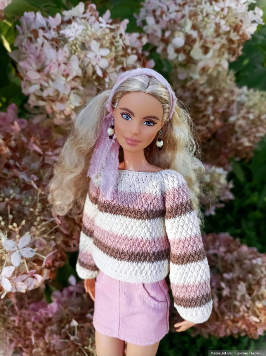 Вязаная одежда для кукол - часть пятнадцатая - лето (фото 7)