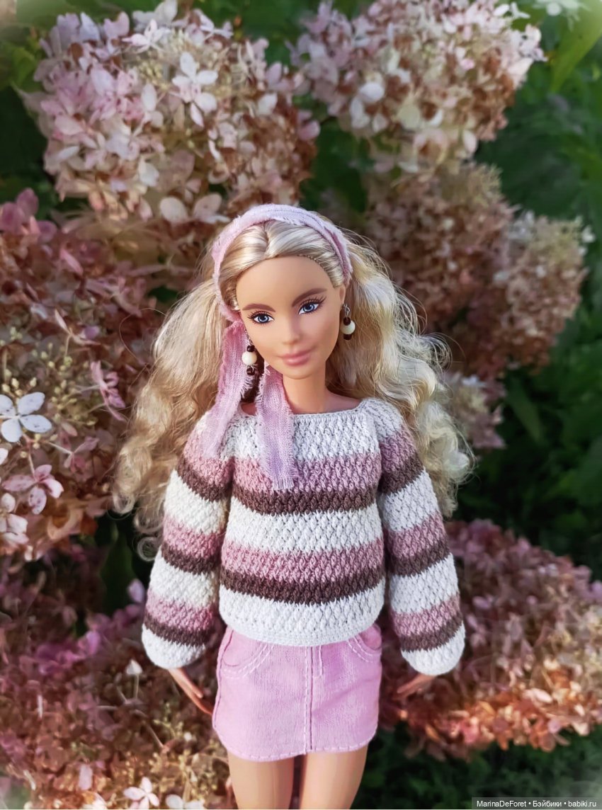 Вязаная одежда для кукол - часть пятнадцатая - лето (фото 9)