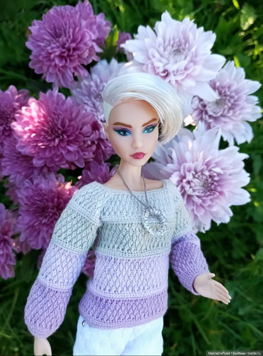 Вязаная одежда для кукол - часть пятнадцатая - лето