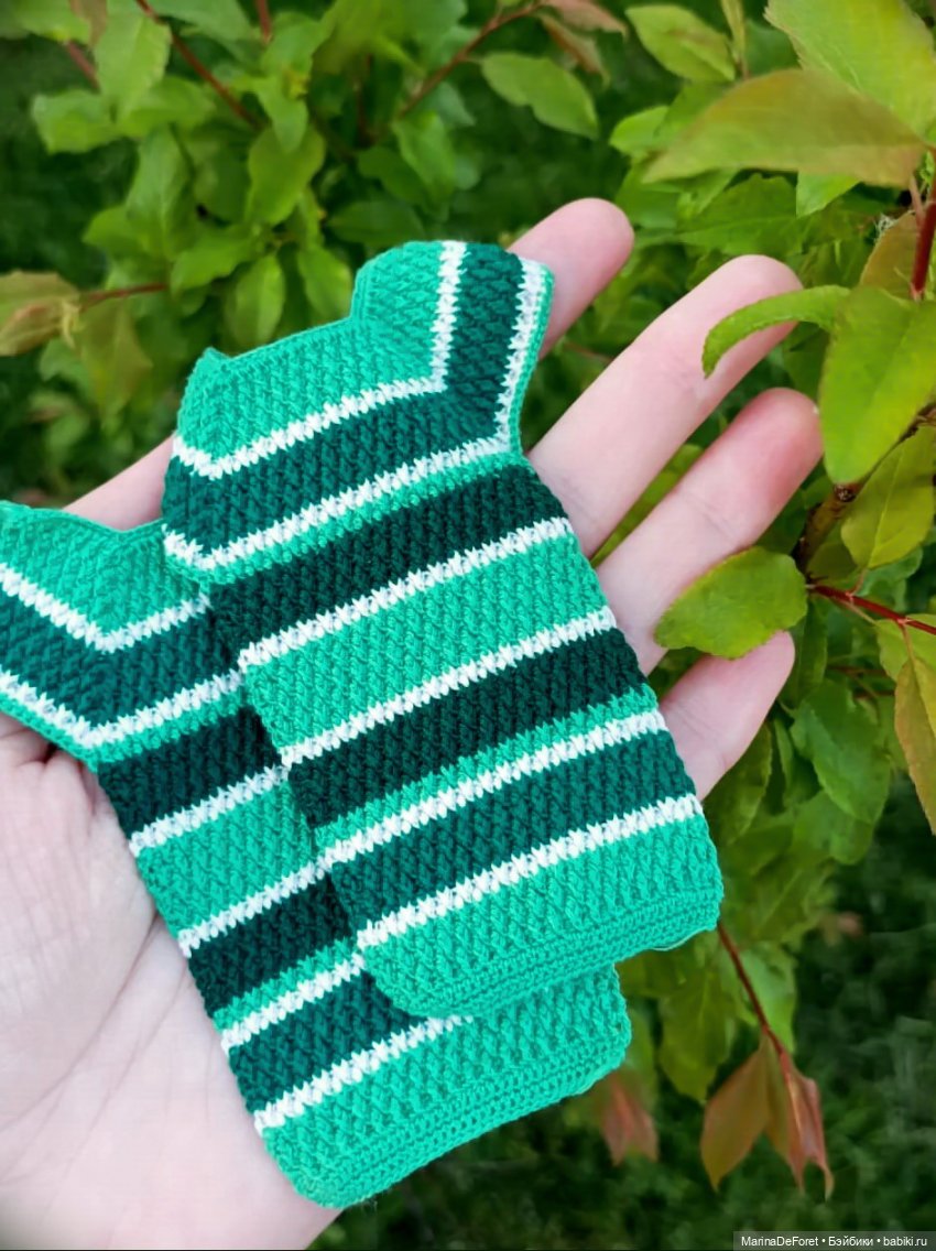 Вязаная одежда для кукол - часть пятнадцатая - лето