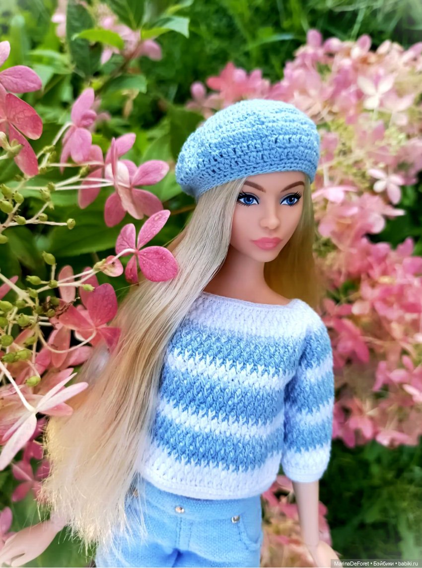 Вязаная одежда для кукол - часть пятнадцатая - лето