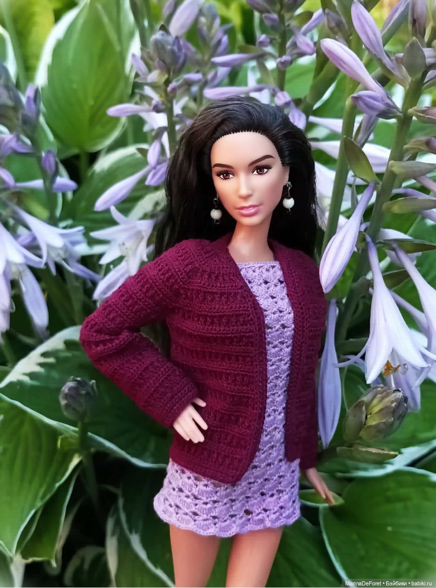 Вязаная одежда для кукол - часть пятнадцатая - лето