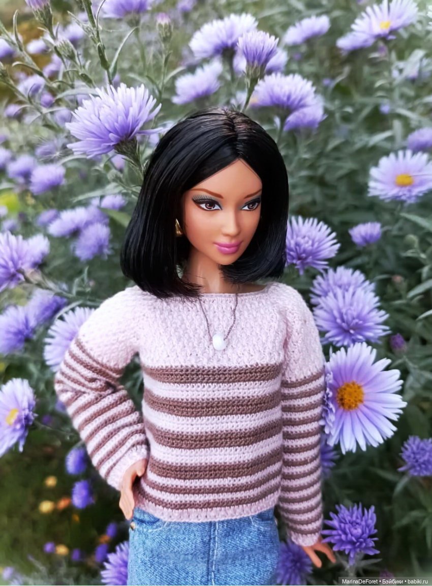 Вязаная одежда для кукол - часть пятнадцатая - лето