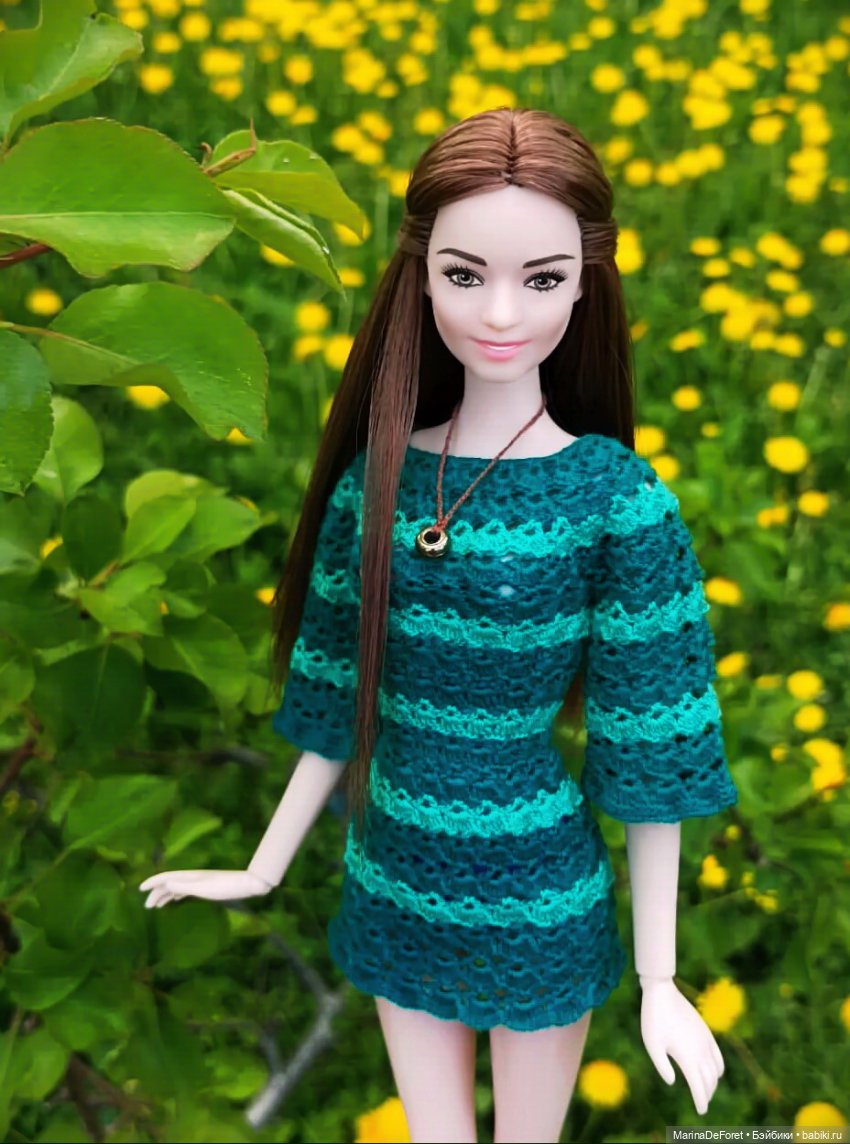 Вязаная одежда для кукол - часть пятнадцатая - лето