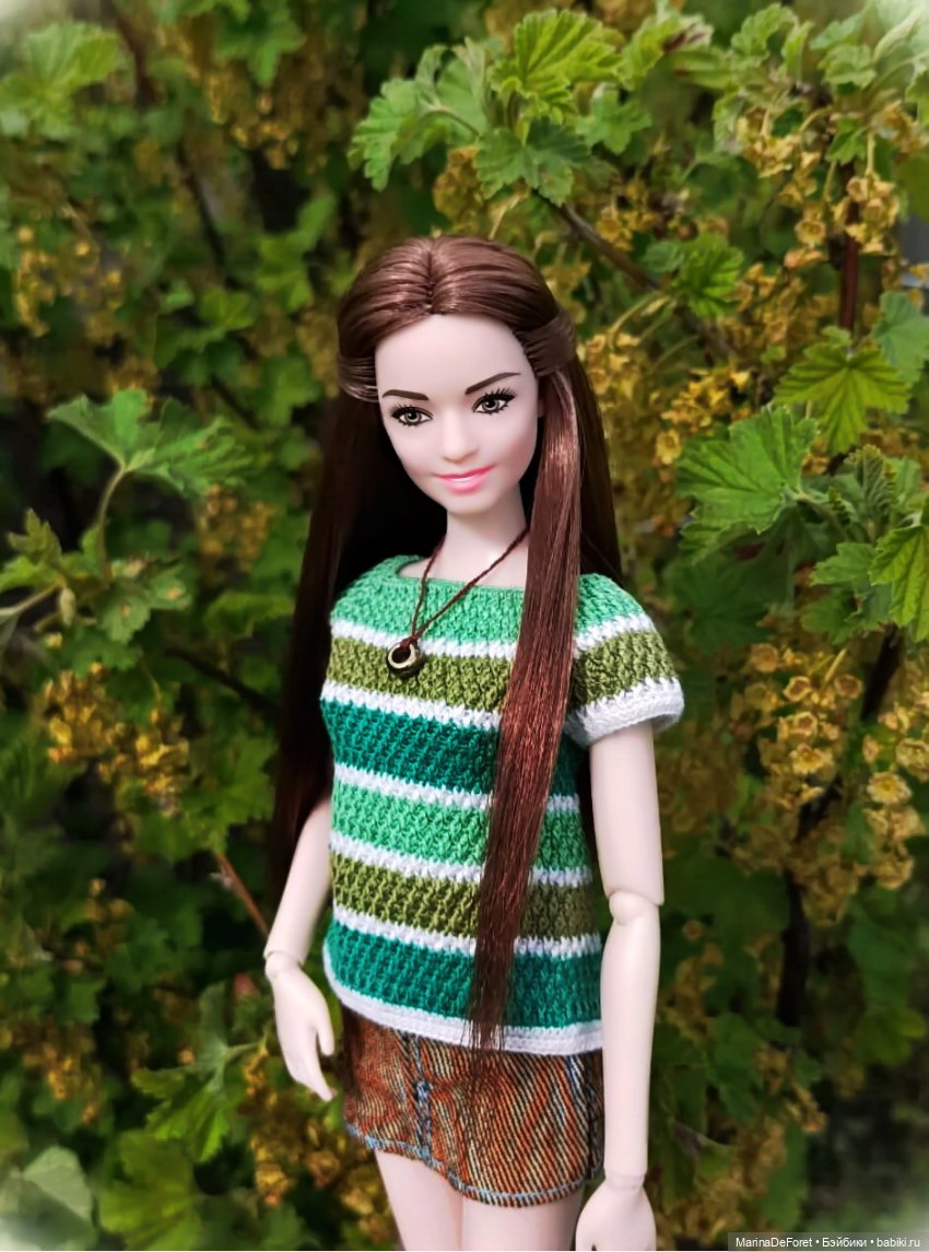 Вязаная одежда для кукол - часть пятнадцатая - лето