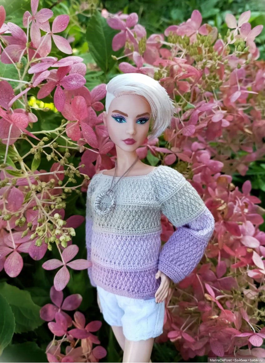 Вязаная одежда для кукол - часть пятнадцатая - лето