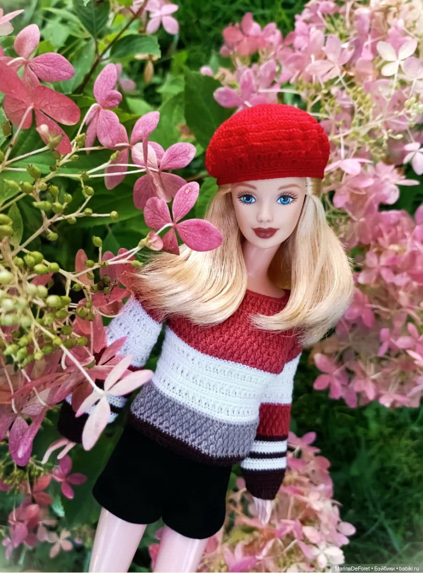 Вязаная одежда для кукол - часть пятнадцатая - лето