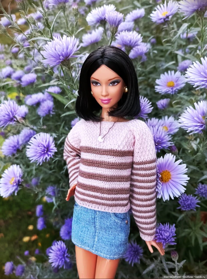 Вязаная одежда для кукол - часть пятнадцатая - лето