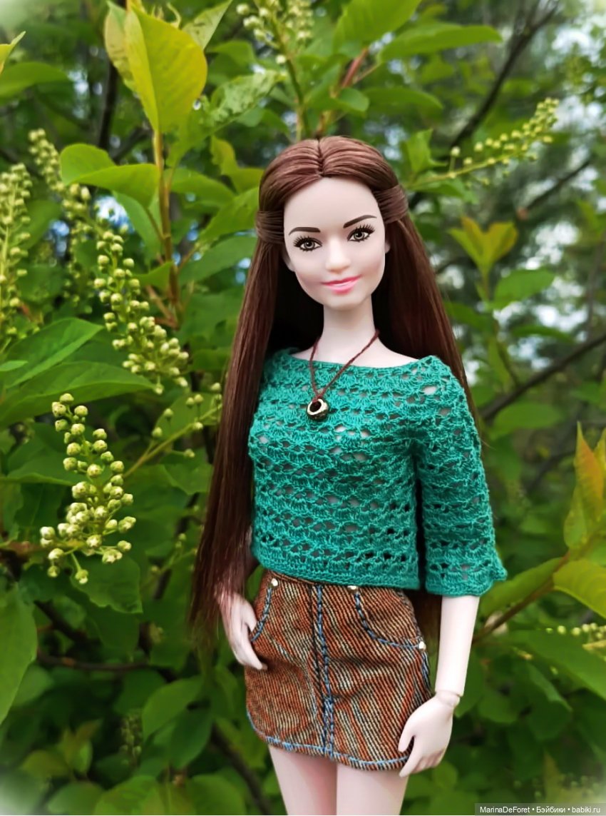 Вязаная одежда для кукол - часть пятнадцатая - лето