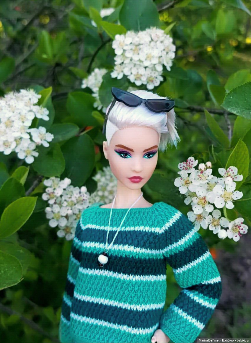 Вязаная одежда для кукол - часть пятнадцатая - лето