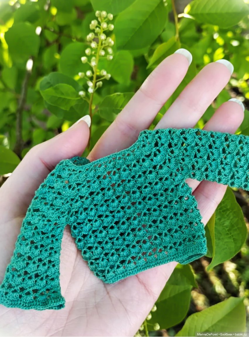 Вязаная одежда для кукол - часть пятнадцатая - лето