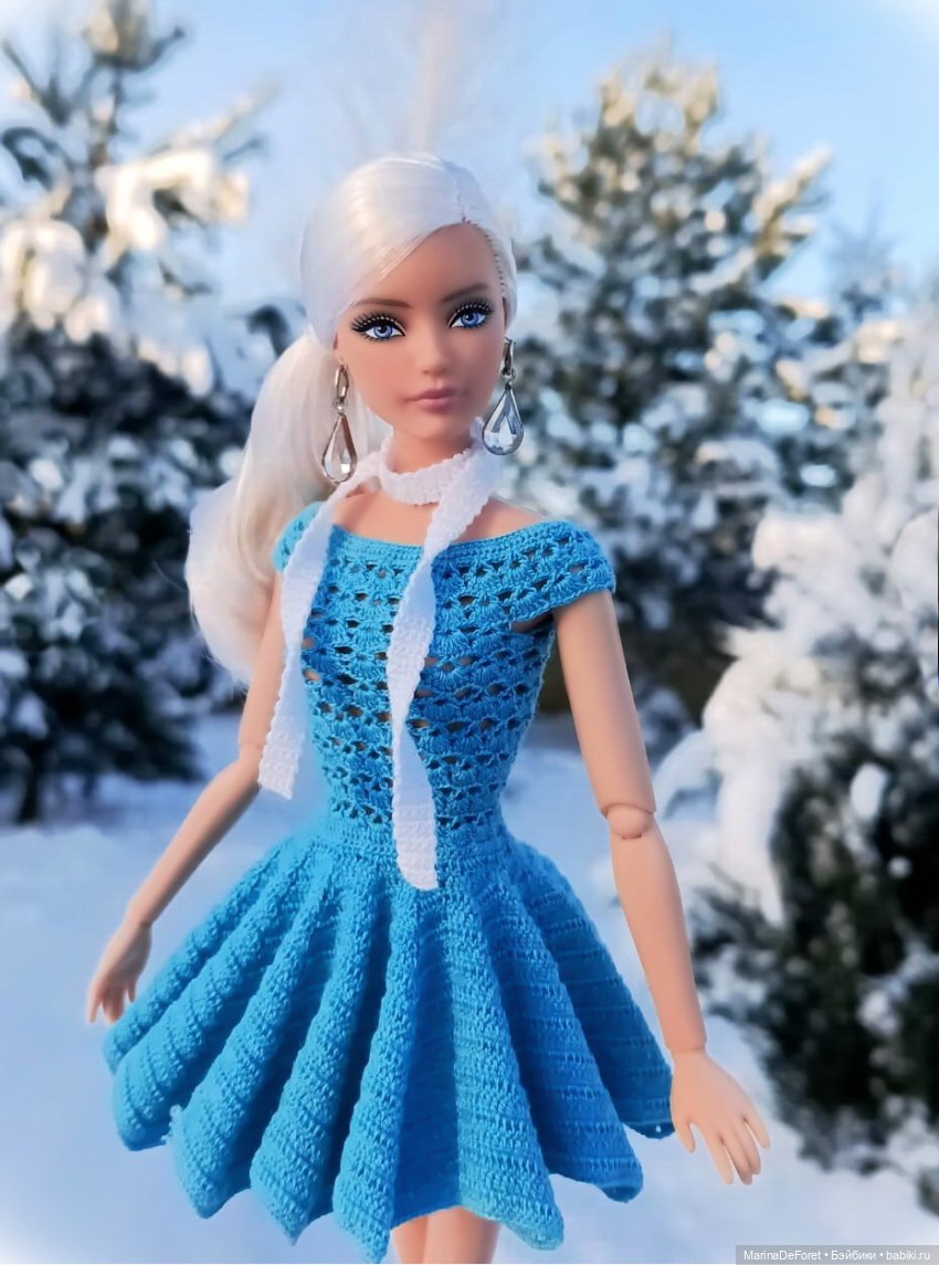 Вязаная одежда для кукол - часть восемнадцатая - новые цвета