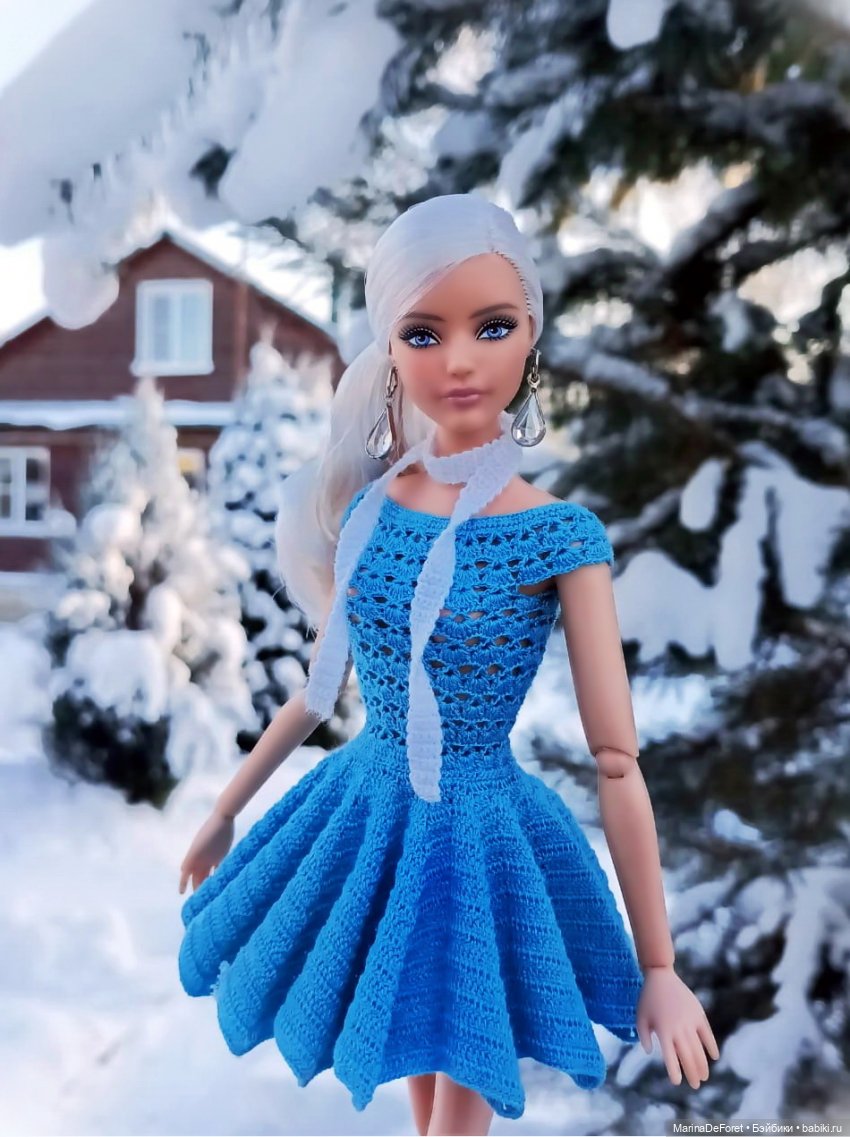 Вязаная одежда для кукол - часть восемнадцатая - новые цвета