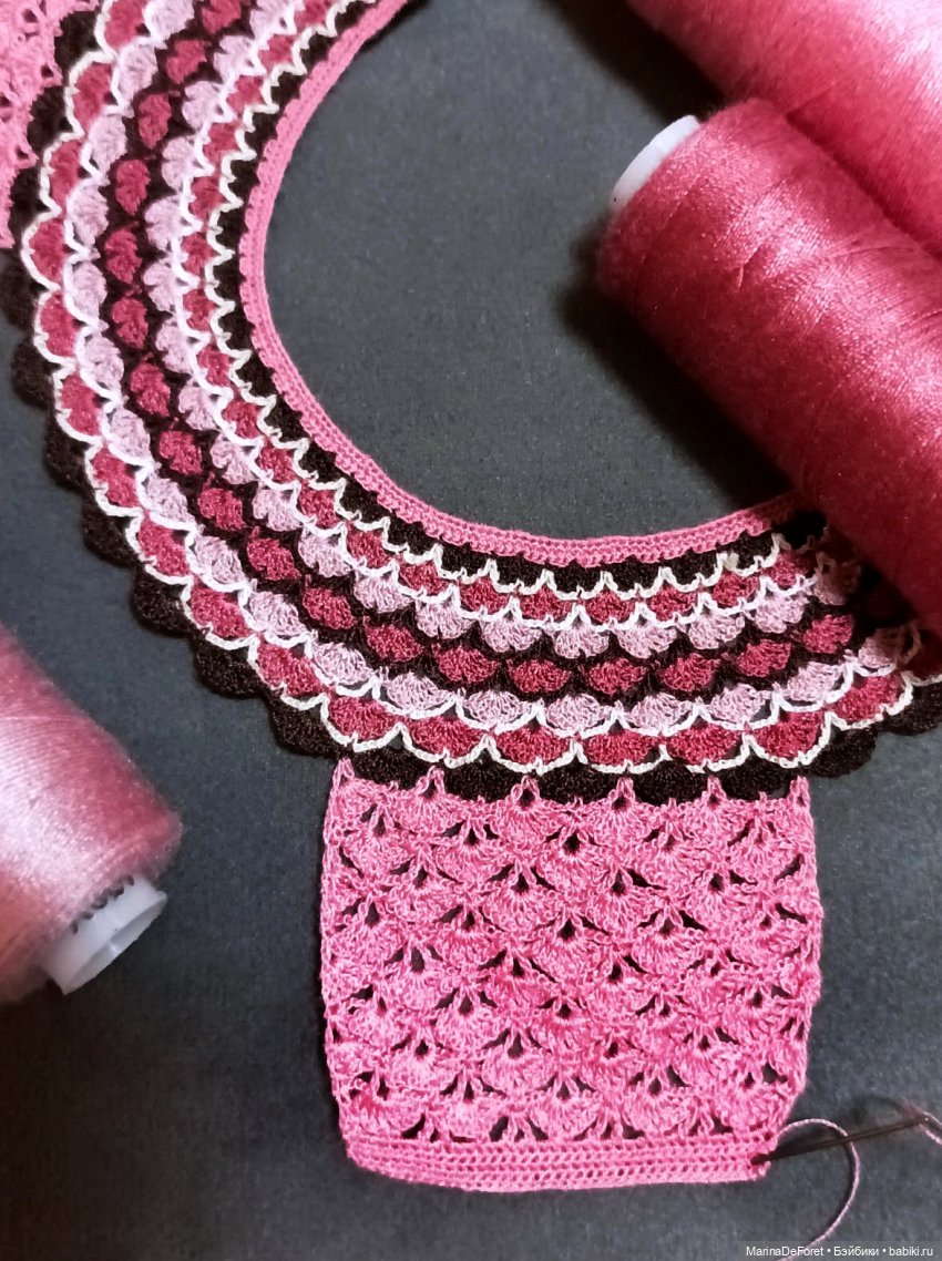 Вязаная одежда для кукол - часть девятнадцатая - розового много не бывает